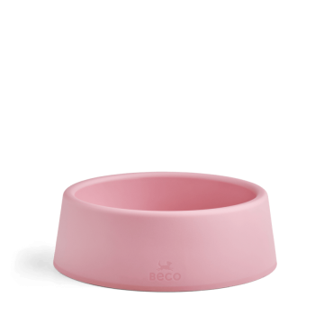 Beco Gamelle Steady Dog, grande, rose Antidérapant, résistant et pratique