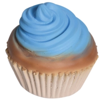 Tikiri Jouet de bain et de dentition en caoutchouc naturel Cup Cake (0m+) Jouet de bain et de dentition en caoutchouc naturel