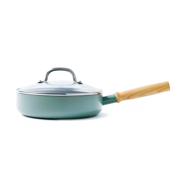 GreenPan Mayflower stoofpan 24cm PFAS-vrije stoofpan met deksel