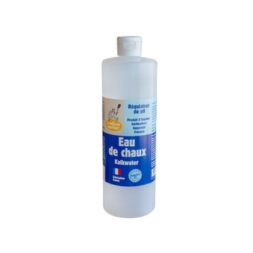 La Drogerie Ecologique Eau de chaux 500 ml Solution saturée d'eau et de chaux en poudre