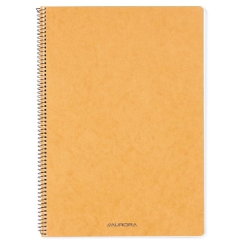 Aurora Spiraalschrift A4 Geruit PEFC notitieschrift met geruit papier A4