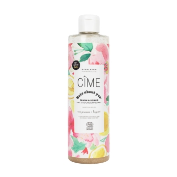 Cîme Skincare Nuts About You Wash & Scrub Exfoliërende luxe alles-in-één wash & scrub met biologische zeepnoten