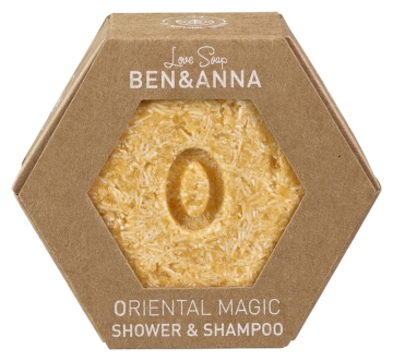 Ben&Anna Shower & Shampoo Bar Oriental Magic 2-in-1 Douche en shampoo bar voor normaal haar