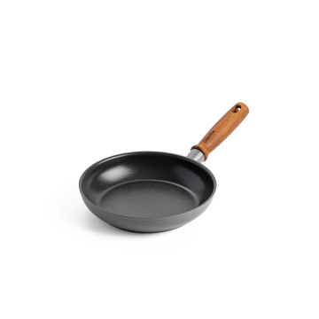GreenPan Poêle Mayflower Pro 20 cm Poêle en céramique sans PFAS avec cœur en aluminium et poignées en bois de frêne