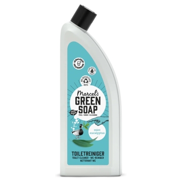 Marcel's Green Soap Nettoyant pour toilettes à la menthe et à l'eucalyptus Nettoyant biodégradable pour toilettes au parfum frais et agréable