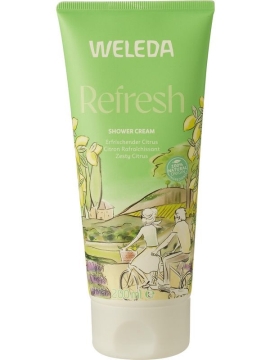 Weleda Aroma Shower Refresh Citrus Crème de douche rafraîchissante pour une peau souple