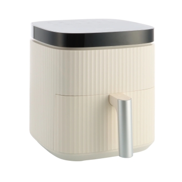 GreenPan Silhouette Airfryer Cream 5L Airfryer Silhouette van Greenpan met 5 L inhoud en 12 programma's