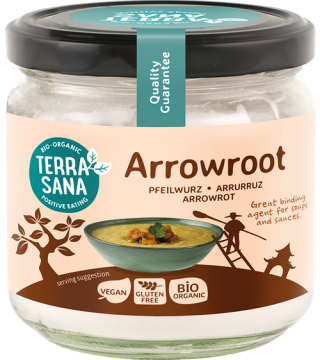 Terrasana Arrowroot 150 g Plantaardig zetmeel voor koken en natuurlijke verzorging