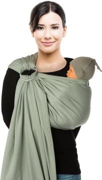 Babylonia BB-Sling Draagdoek Ringsling draagdoek van bio-katoen