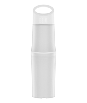 BE O Bouteille d'eau en canne à sucre – Bouteille réutilisable et durable, sans BPA - Moonstone White Bouteille d'eau réutilisable en canne à sucre.