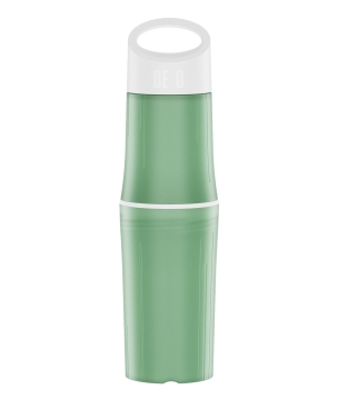 BE O Bottle Waterfles van Suikerriet – Duurzame Herbruikbare Drinkfles BPA-vrij - Jade Green Herbruikbare waterfles van suikerriet.