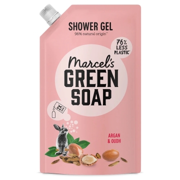 Marcel's Green Soap Recharge gel douche Argan & Oudh Recharge pour le gel douche Argan & Oudh