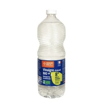 La Drogerie Ecologique Vinaigre d'alcool biologique 8° Vinaigre d'alcool pour les produits ménagers faits maison