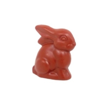 Okonorm Buni – Crayon de cire naturel en forme de lapin - Rouge-brun Joli crayon de cire composé à 100 % de matériaux naturels.