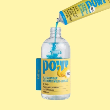 Powr Allesreiniger Refill Navulling in metalen buis voor een krachtige allesreiniger met probiotica en zonder microplastics