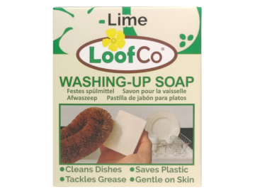 LoofCo Savon à vaisselle solide à la citronnelle Savon à vaisselle solide à base d'ingrédients biodégradables