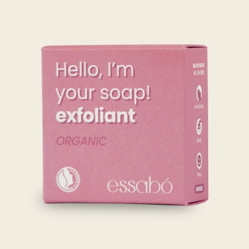 Essabó Savon exfoliant écologique Savon gommant naturel qui exfolie votre peau en douceur