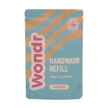Wondr Refill Handzeep Soft Cotton Navulling voor de heerlijk geurende handzeep van Wondr