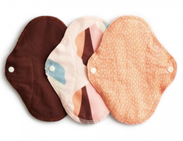 Imse Vimse Protège-slips - Orange Sprinkle - Classic Lot de 3 protège-slips en coton bio
