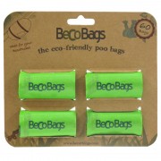 BecoPets Becobags - 60 stuks 4 rollen composteerbare hondenzakjes