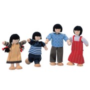 Plan Toys Aziatische Poppenfamilie (3j+) 