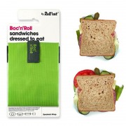 Roll'eat Boc'n Roll Square Herbruikbare foodwrap voor lunch