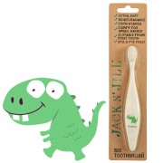 Jack N' Jill Tandenborstel Kids Soft - Dino Bio-afbreekbare kindertandenborstel