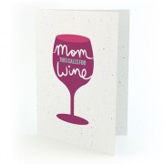 Botanical Paperworks Plantbare Happy Mother's Day - Wine 