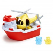 Green Toys Reddingsboot met Helicopter (2j+) 
