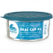 Eco Lunchbox Seal Cup XL - Brooddoos RVS container met silicone deksel