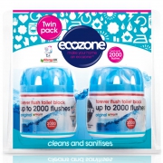 Ecozone Forever Flush Toiletblokje 2-pack Set van 2 duurzame toiletblokjes voor 2000 spoelbeurten
