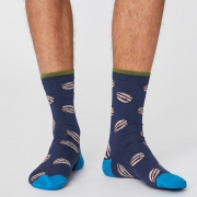 Thought Bamboe Sokken - Sports Navy Comfortabele sokken van bamboe en bio-katoen