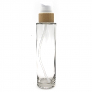 Anae Flacon-pompe Verre 200 ml Un flacon-pompe en verre pour les produits de soins faits maison