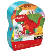 Crocodile Creek Junior Puzzel - Dinosauriërs - 72 stukken (6j+) Puzzel met 72 stukken van gerecycleerd karton