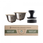 WayCap WayCap Koffiecapsule Dolce Gusto (2) Set van 2 herbruikbare koffiecapsule voor Dolce Gusto