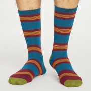 Thought Bamboe Sokken - Jesper Bilberry Red Comfortabele sokken van bamboe en bio-katoen