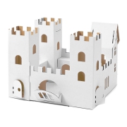 Calafant Bouwpakket Ridderburcht (3j+) Zelf te bouwen kasteel van karton