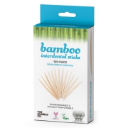 The Humble Co. Bamboe Tandenstokers 100 bio-afbreekbare tandenstokers van bamboe