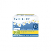 Natracare Tampons - Regular (10 st.) Biologisch afbreekbare tampons van bio-katoen en cellulose