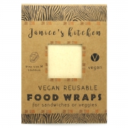 Janice's Kitchen Vegan Foodwrap -Medium Plantaardig alternatief voor huishoud- en aluminiumfolie