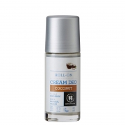 Urtekram Deodorantcrème - Kokos Zachte en voedende deo roll-on voor de gevoelige huid