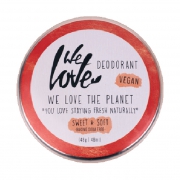 We Love The Planet Deodorant - Sweet & Soft - Vegan Plantaardige deodorantcrème voor de gevoelige huid zonder zuiveringszout