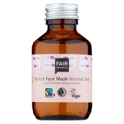 Fair Squared Gezichtsmasker - Abrikoos - Zero Waste Gezichtsmasker met hoogwaardige, fairtrade abrikozenolie voor de normale huid