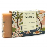 Helemaal Shea Shampoo Bar - Babassu Solide, parfumvrije shampoo voor alle haartypes, vrij van kokos-, palm- en olijfolie