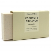 Helemaal Shea Shampooing Solide - Extraits de Noix de Coco et de Cannelle Shampooing solide qui convient pour les cheveux secs et/ou abîmés