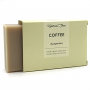 Helemaal Shea Shampooing Solide - Extraits de Café Shampooing solide pour tous les types de cheveux et les cheveux colorés en brun