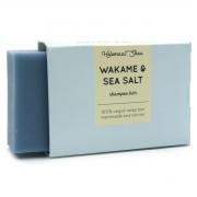 Helemaal Shea Shampooing Solide - Extraits de Wakamé et de Sel Marin Shampooing solide conçu pour tous les types de cheveux