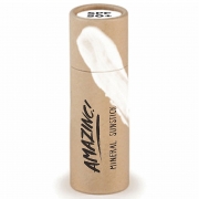 Amazinc Zonnestick Gezicht - SPF50+ Zero waste zonnestick met factor 50+ in een kartonnen koker