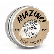 Amazinc Zonnecrème Gezicht - SPF50+ Zero waste zonnecrème met factor 50+ in een metalen doosje