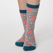 Thought Chaussettes Bambou - Mamie Spot Grey Marle 